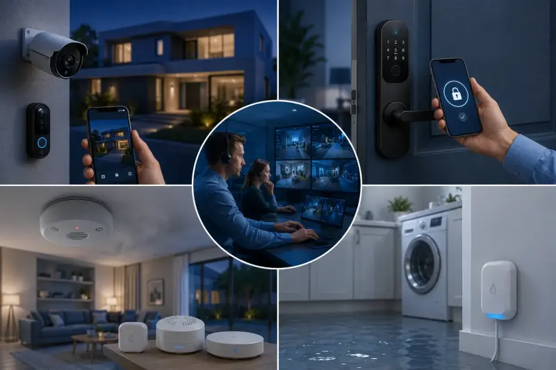 Smart home security system