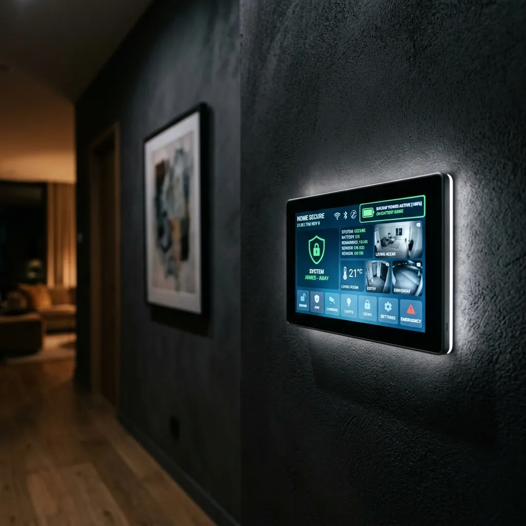 Cellular and battery backup system