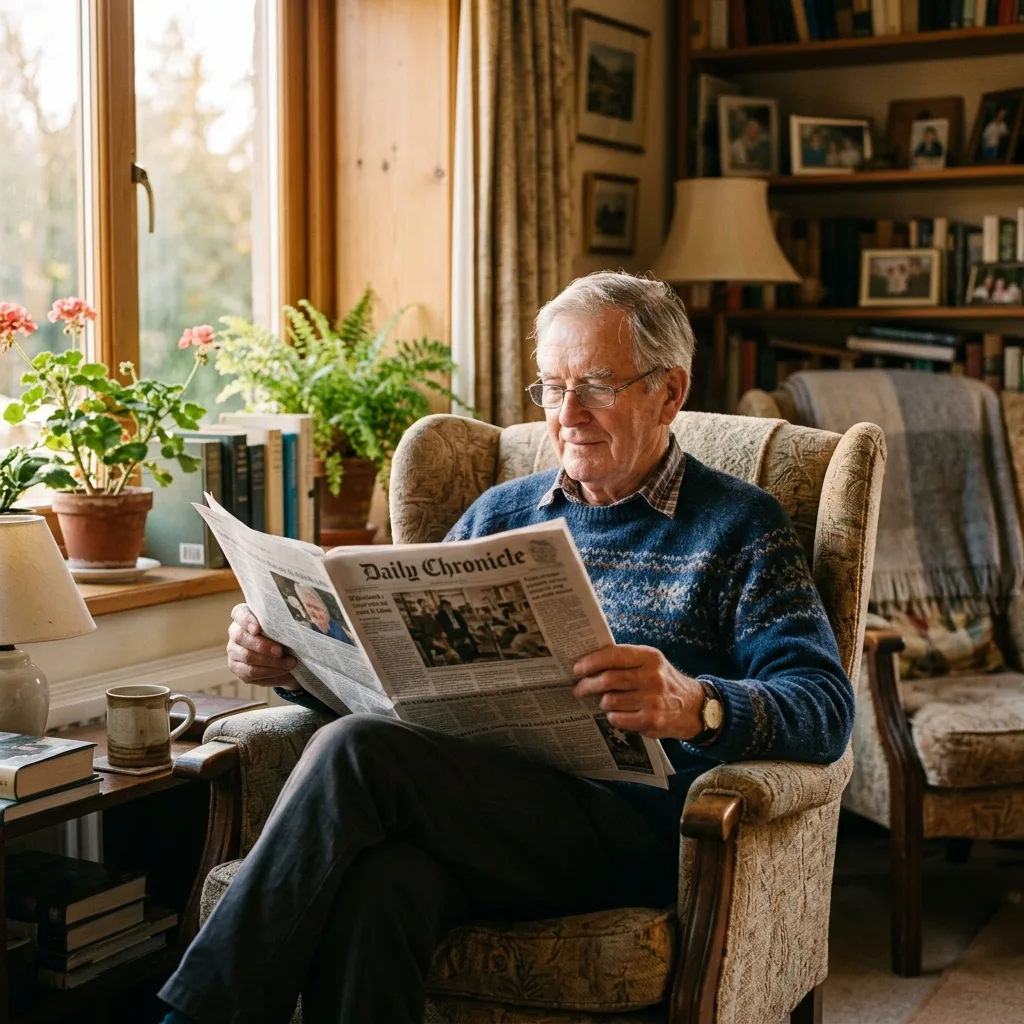 Elderly parent living independently