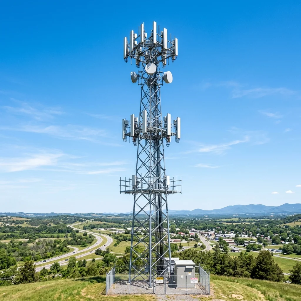 Cellular transmitter tower